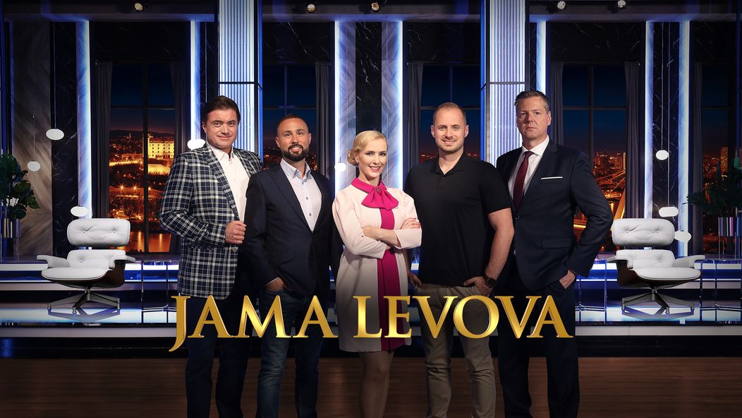 Igor Rattaj, Milan Dubec, Tatiana Ondrejková, Juraj Fehervari a Igor Kolla v šou Jama levova