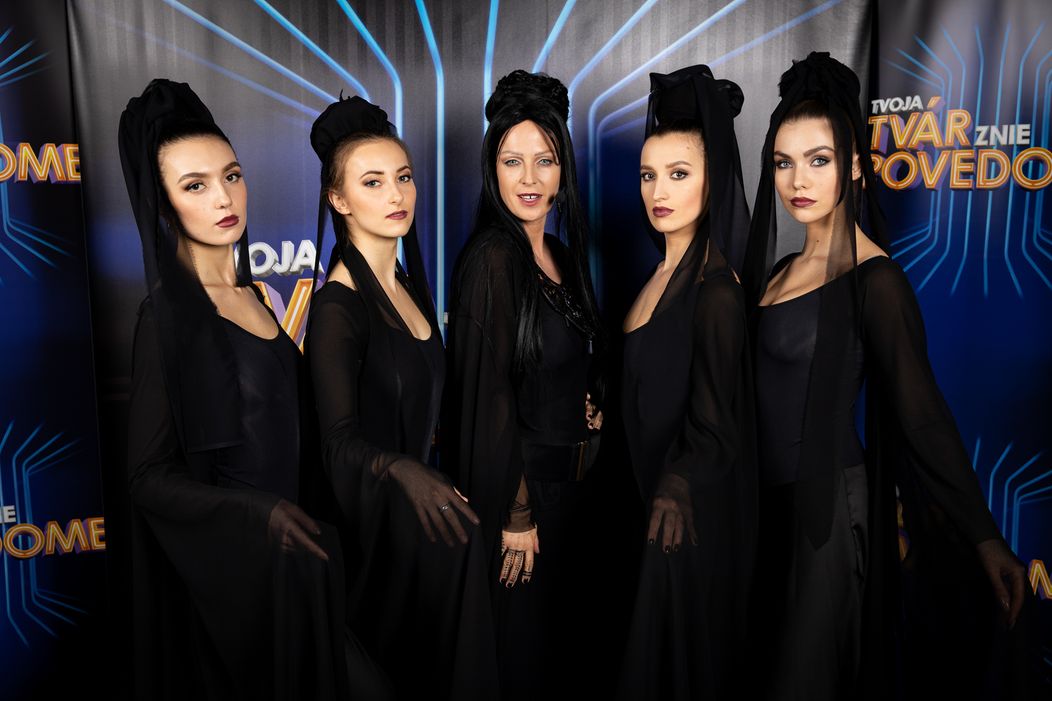 Zuzka Belohorcová v prom kole ako Madonna