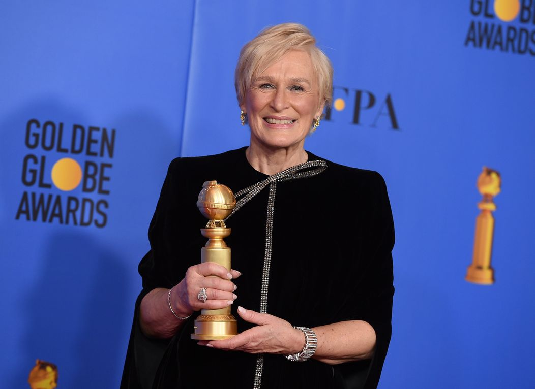 Glenn Close na 76. ročníku odovzdávania cien Zlaté glóbusy