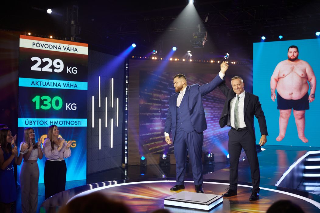 Marián Petický na galavečere Extrémnych premien.