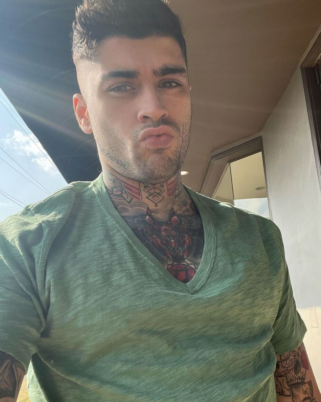 Spevák Zayn Malik