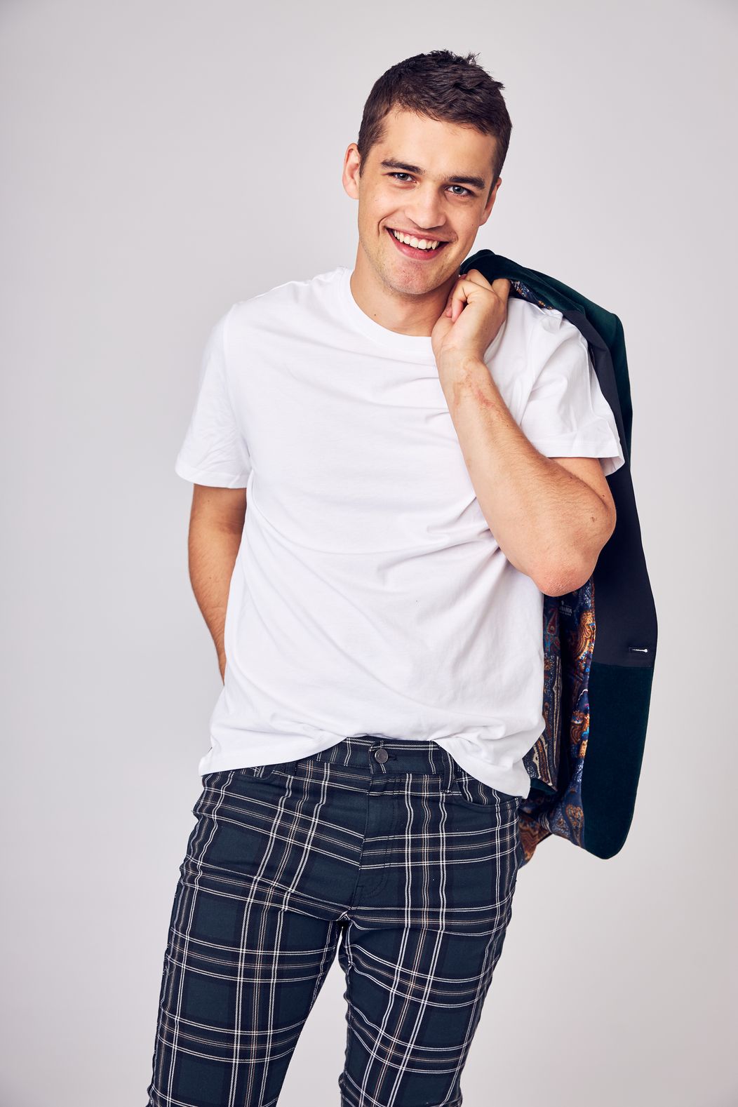 Roman Gažo alias Samo ako model.