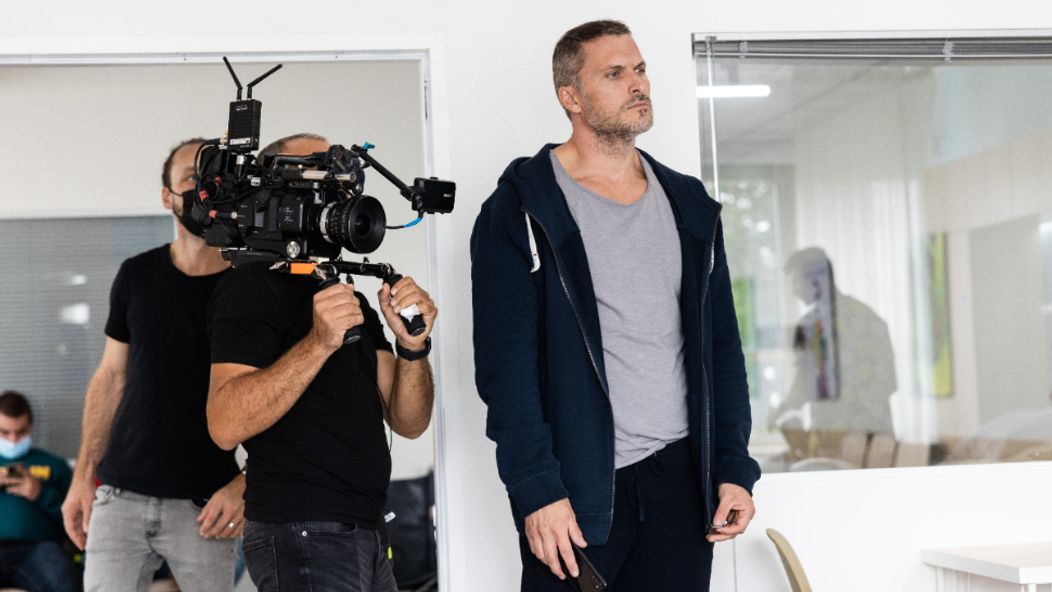 Nakrúcanie seriálu Druhá šanca.