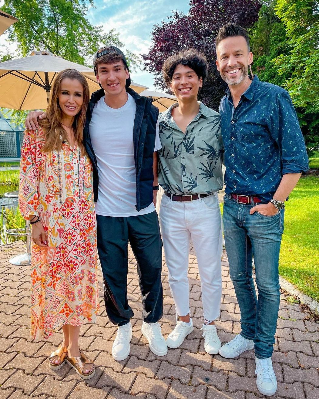 Mark Dann a Giovanni Ricci v Teleráne s Lenkou a Romanom