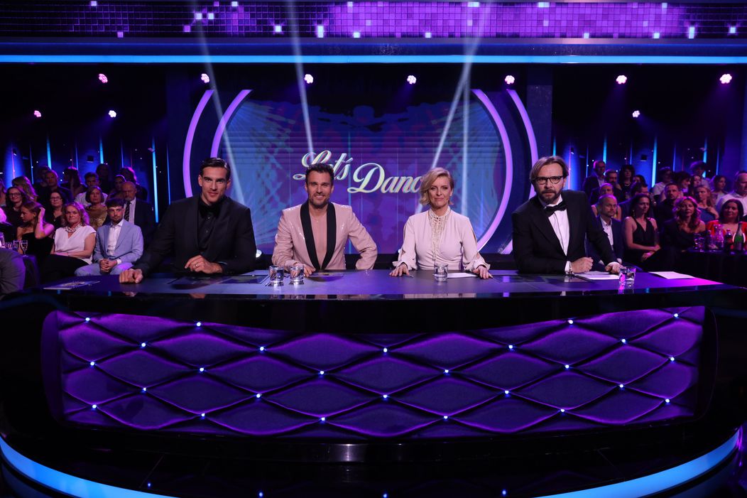 Adam Bardy, Leoš Mareš, Tatiana Drexler a Ján Ďurovčík v šou Let's Dance