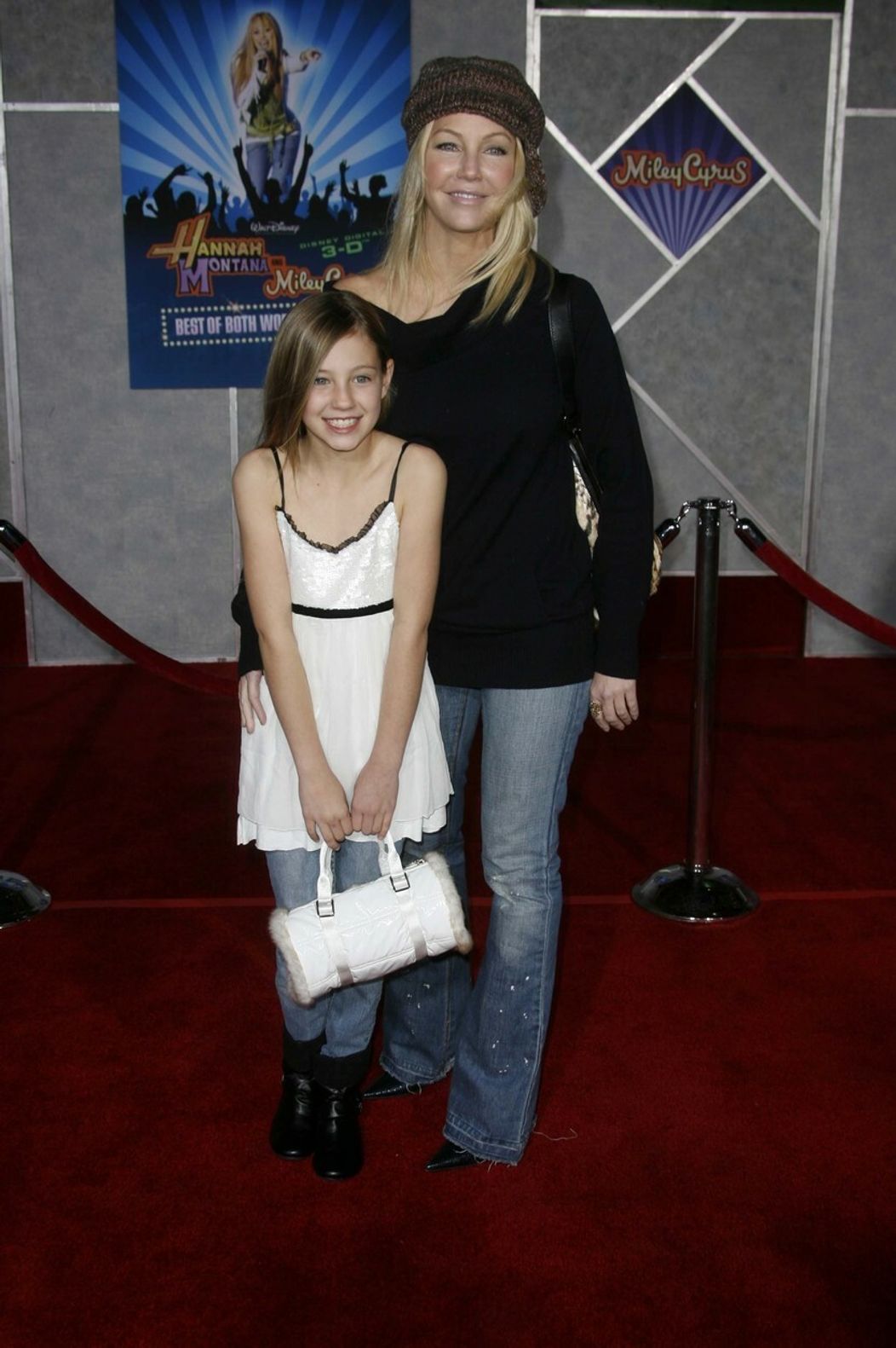 Ava Locklear s mamou Heather Locklear v roku 2008