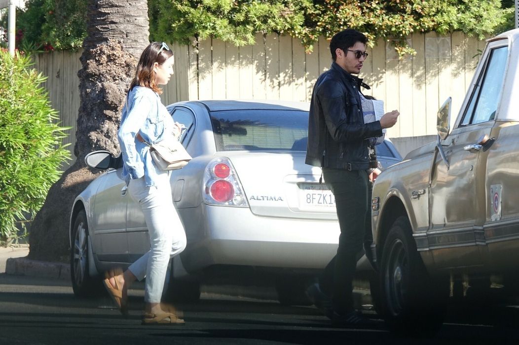 Henry Golding a jeho manželka Liv Lo