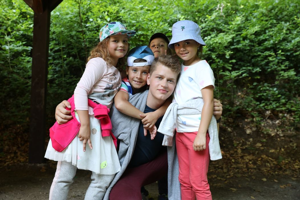 Viky, Kubko, Max, Luky a Julka