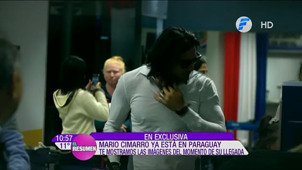 Mario Cimarro a Bronislava Gregušová v Paraguaji