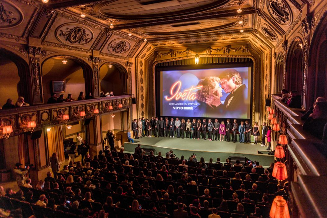 Hostia na premiére druhej série Voyo Originálu Iveta