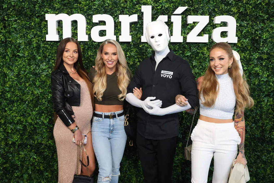 Lucia Mokráňová na media párty TV Markíza