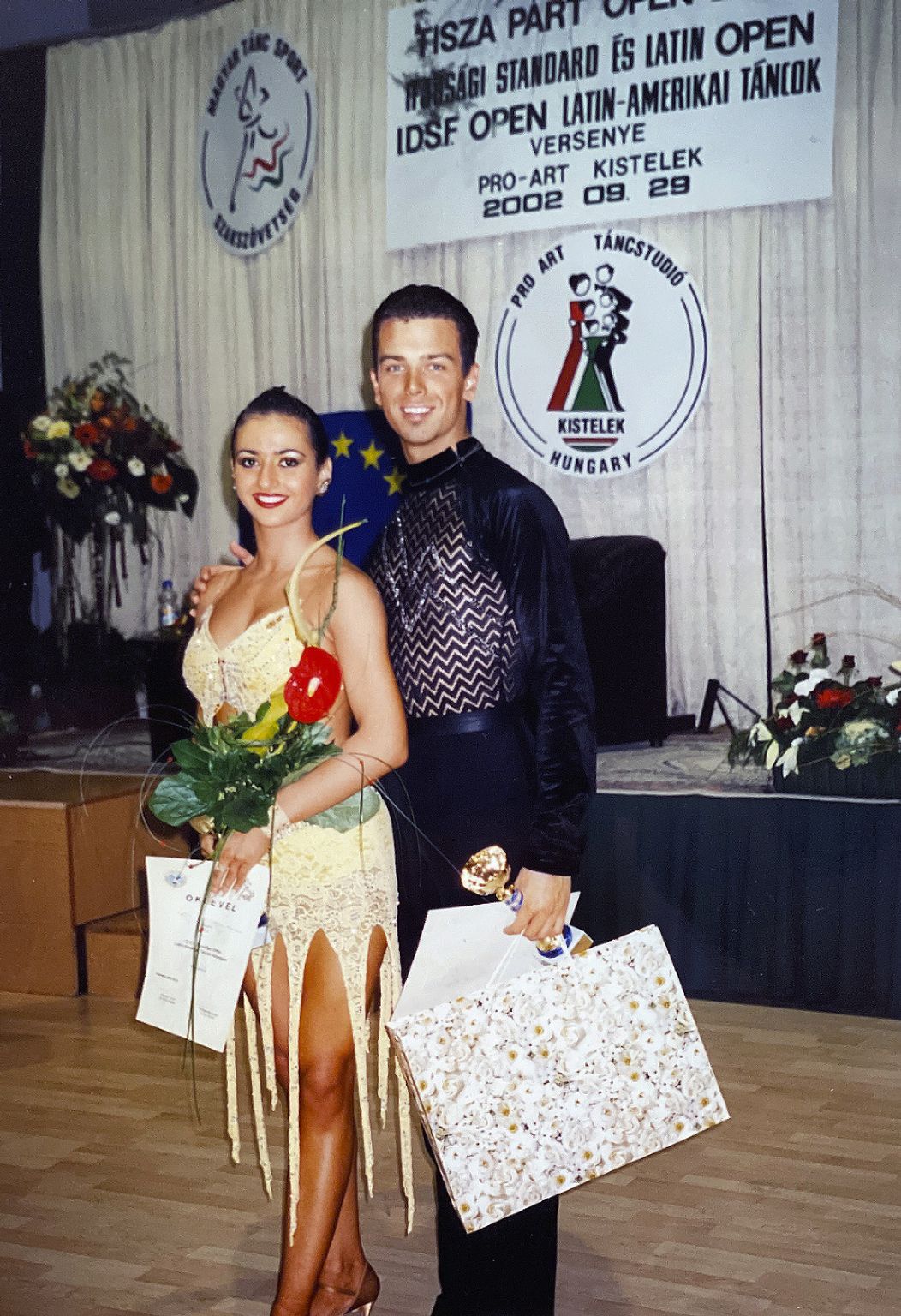 Vanda súťažila s Matejom Chrenom, rok 2002