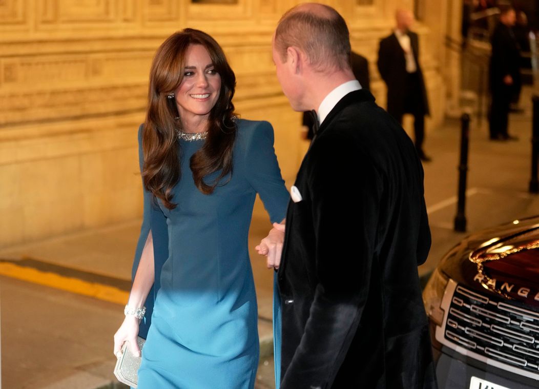 Princ a princezná z Walesu v Royal Albert Hall