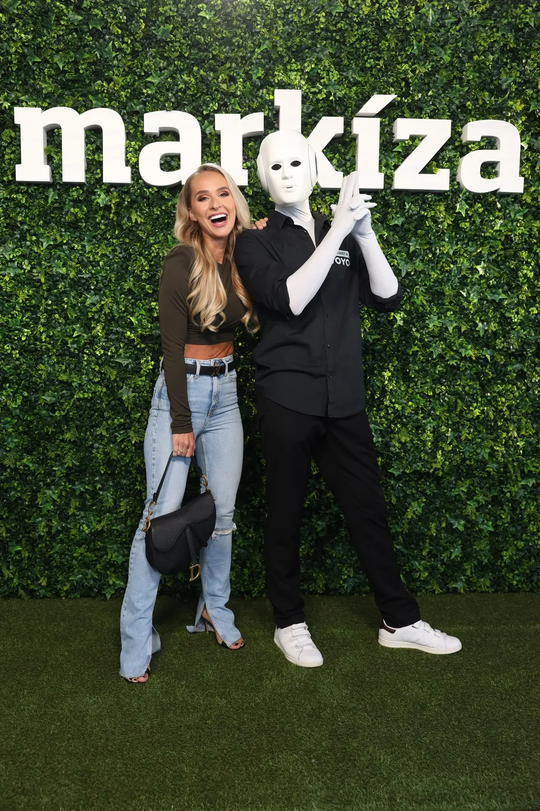 Lucia Mokráňová na media párty TV Markíza