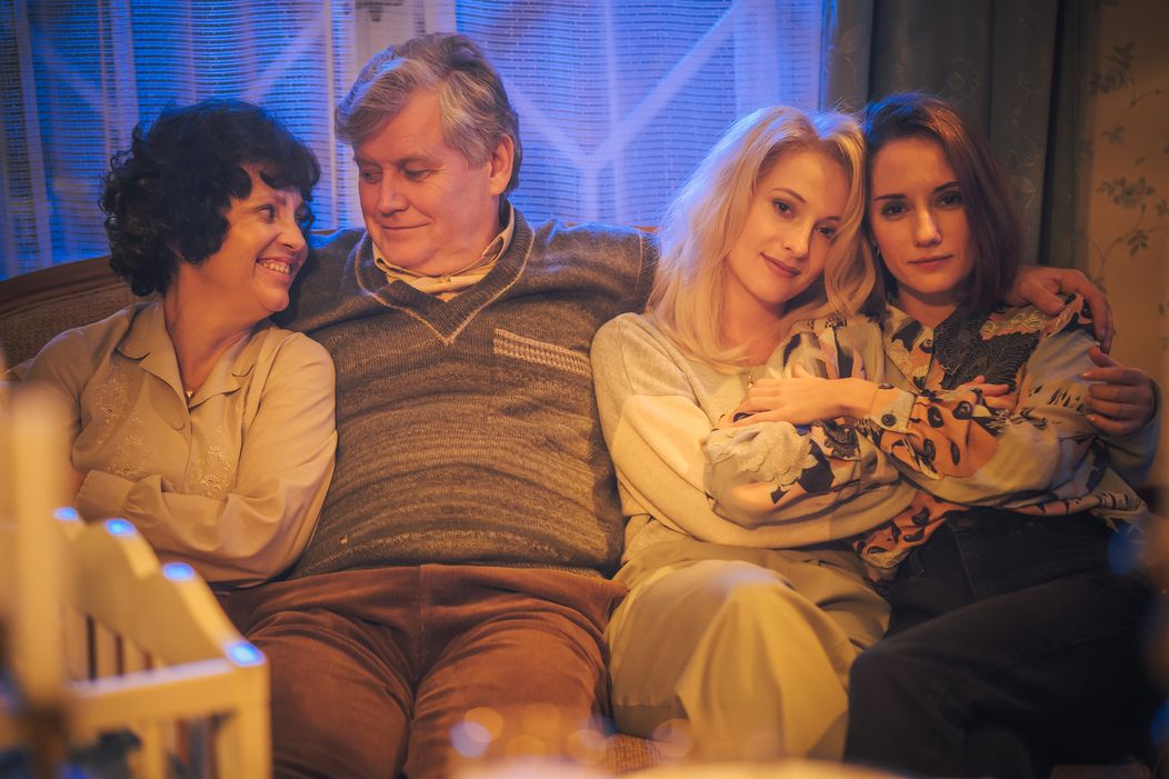 Alena Mihulová, Miroslav Hanuš, Anna Fialová a Eliška Křenková