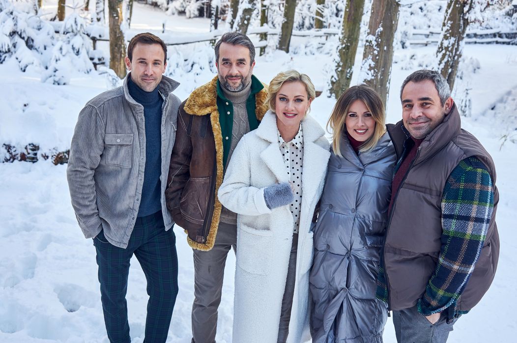 Marek Fašiang, Filip Tůma, Vlado Kobielsky, Monika Hilmerová a Mirka Kalisová