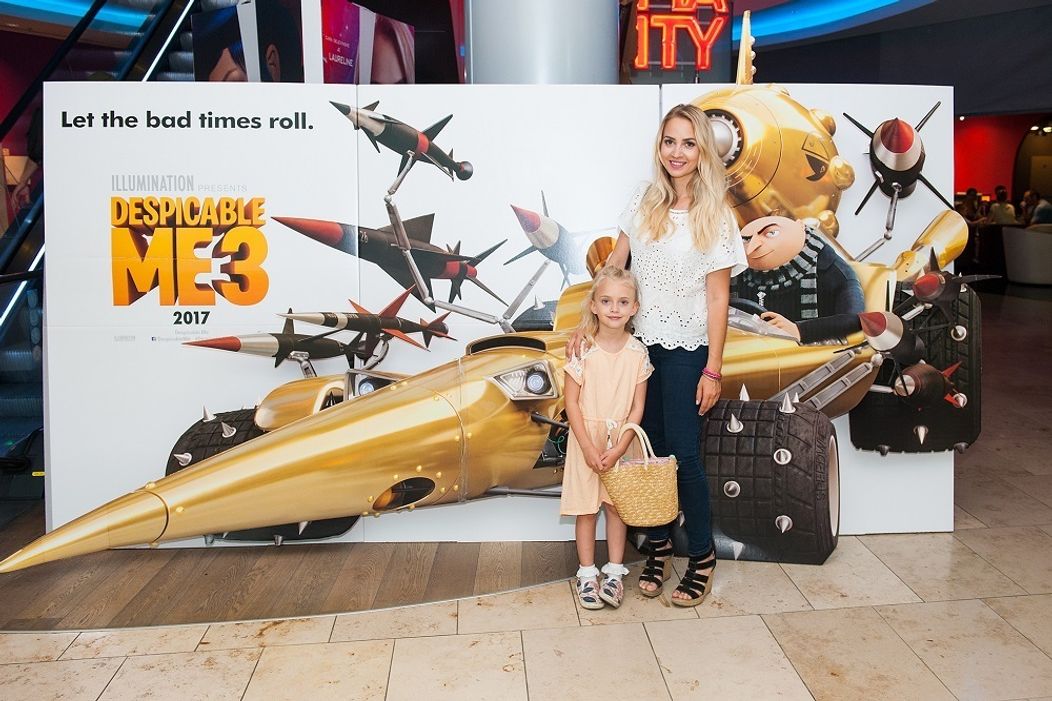 Barbora Rakovská s dcérkou Amiou