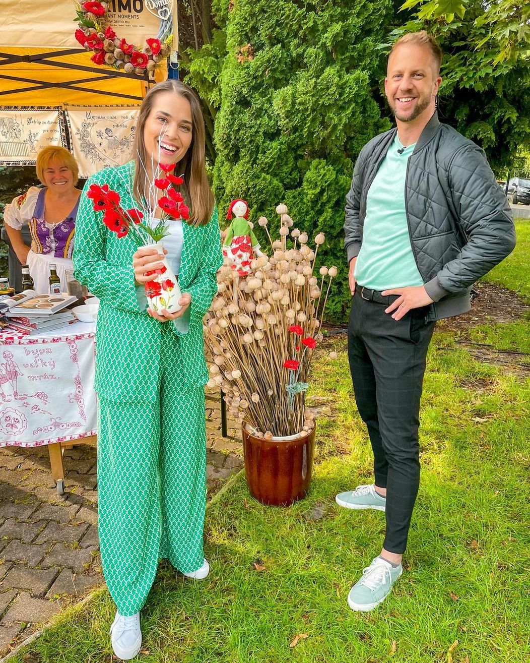 Lucia Hlaváčková a Matúš Krnčok v Teleráne