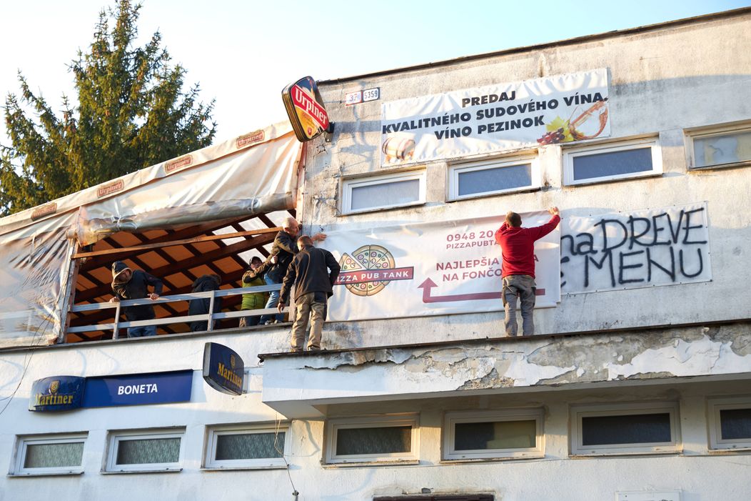 Premena reštaurácie Pizza Pub Tank v Banskej Bystrici