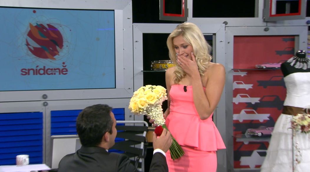 Zorku Hejdovú požiadal manžel o ruku v priamom prenose.