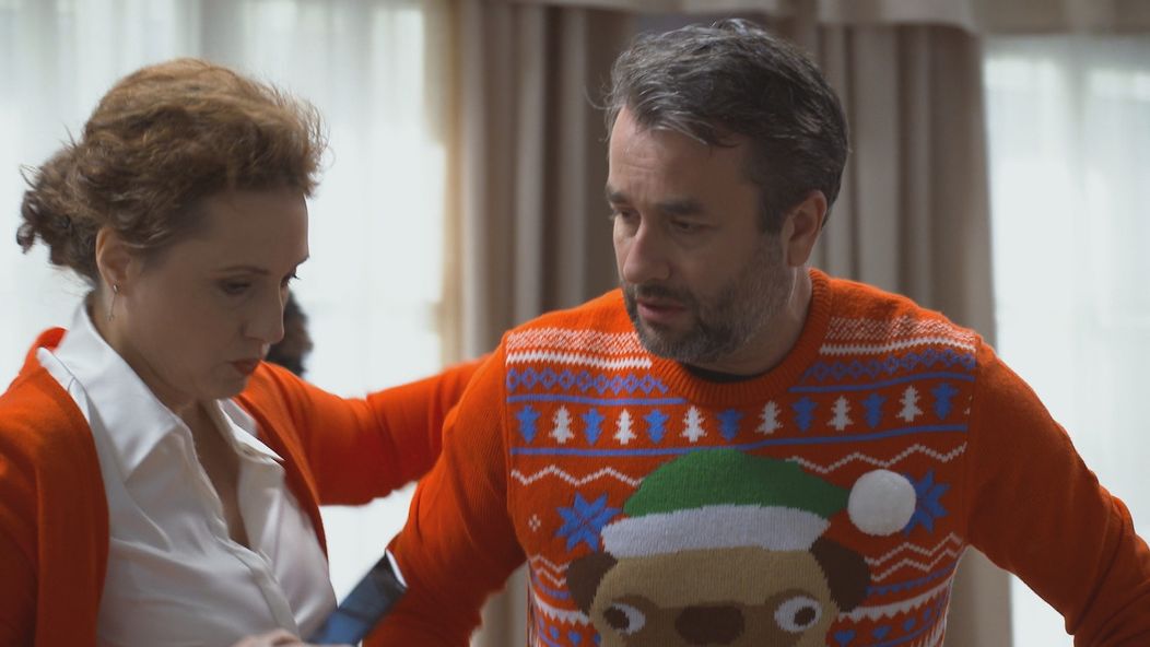 Červená farba k Vianociam patrí.