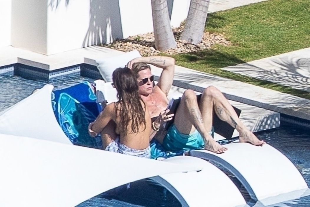 Brad Pitt a Ines de Ramon