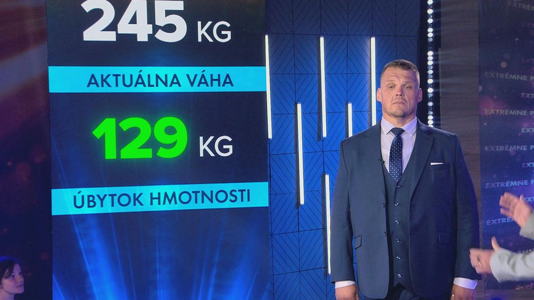 Andrej Baláž prišiel na galavečer Extrémnych premien ako nový človek.