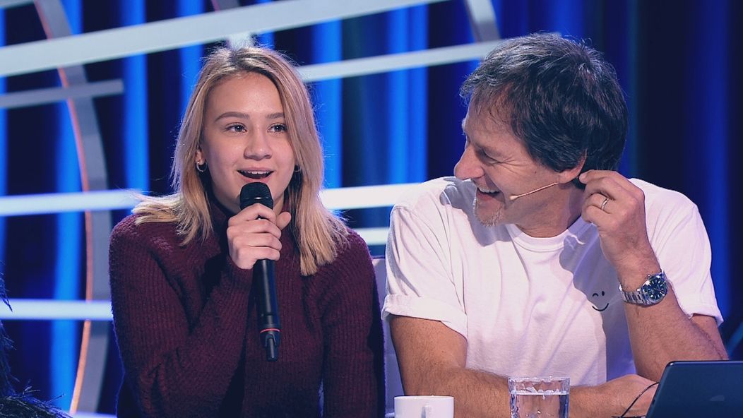 Eliška Rusková zasadla počas Timovho vystúpenia do poroty.