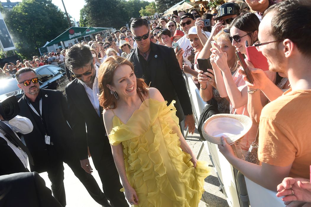 Julianne Moore sa zvítala s fanúšikmi