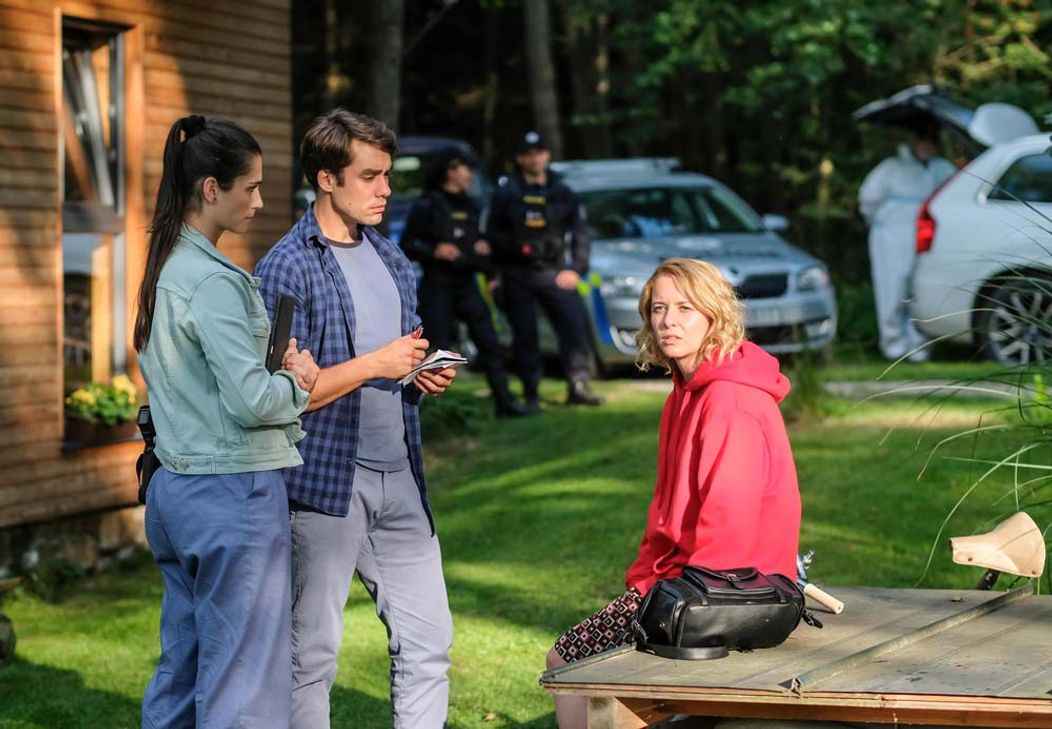 Natáčanie seriálu Odznak Vysočina