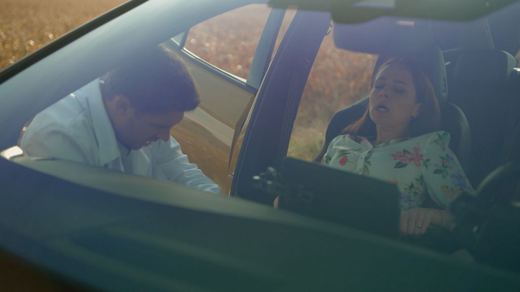 Natália Hatalová ako mladá rodička v seriáli Mama na prenájom