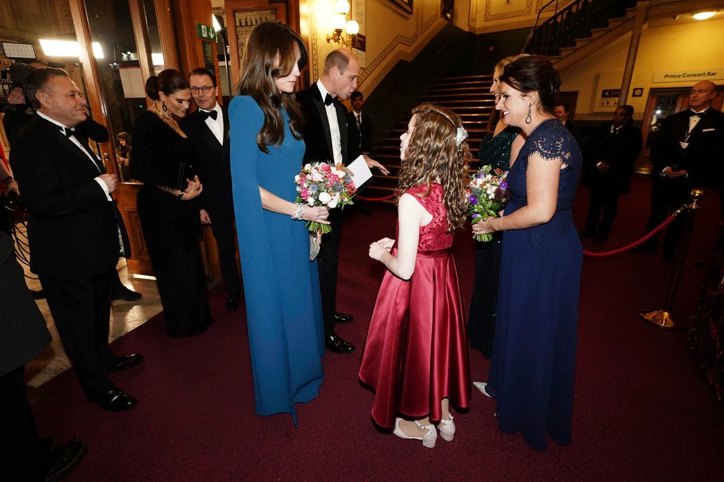 Princ a princezná z Walesu v Royal Albert Hall