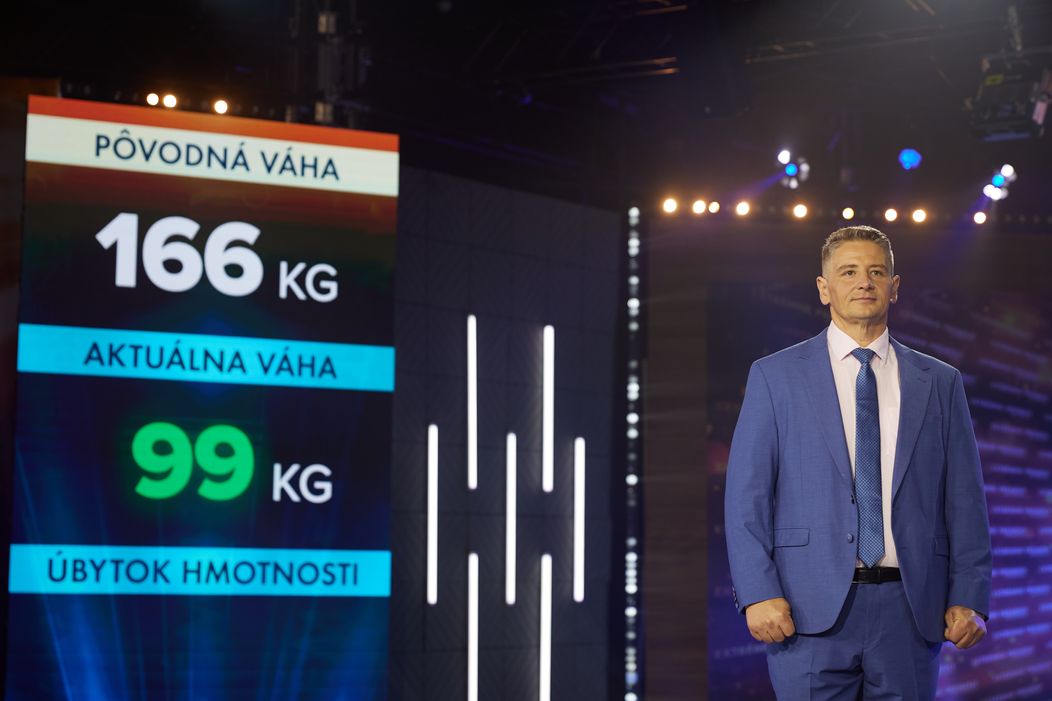 Pavol Kudroč počas galavečera Extrémnych premien.