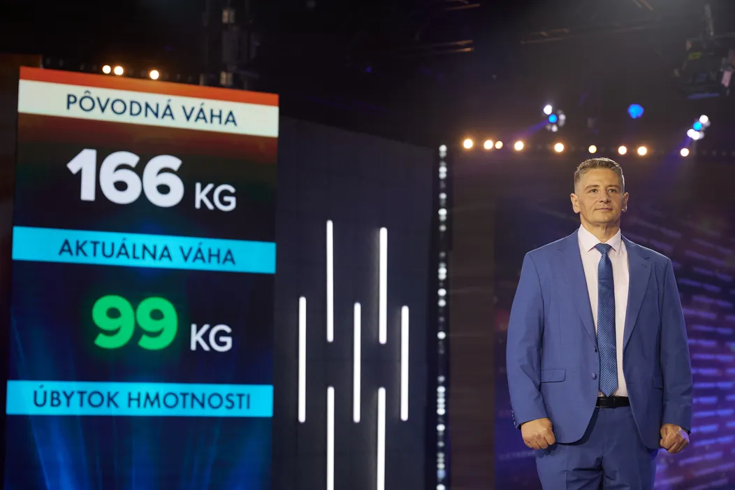 Pavol Kudroč počas galavečera Extrémnych premien.