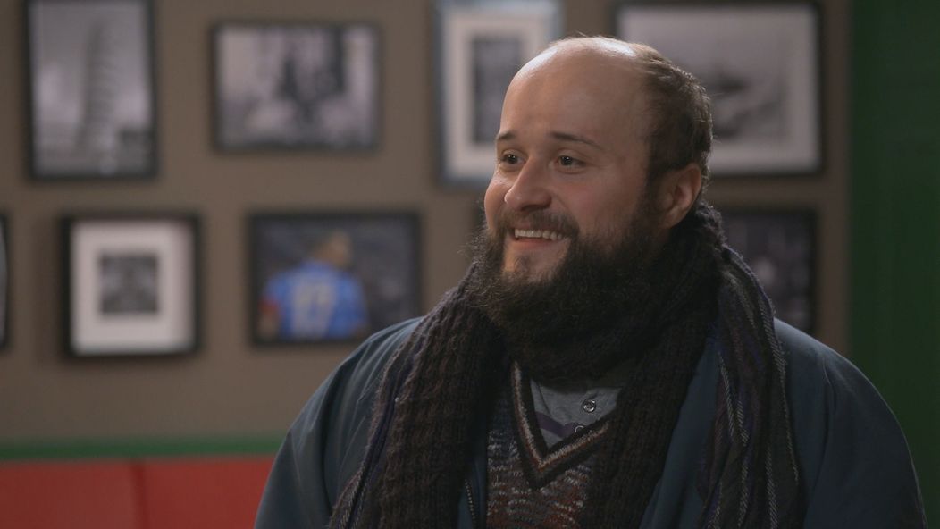 Daniel Fischer ako bezdomovec Duško