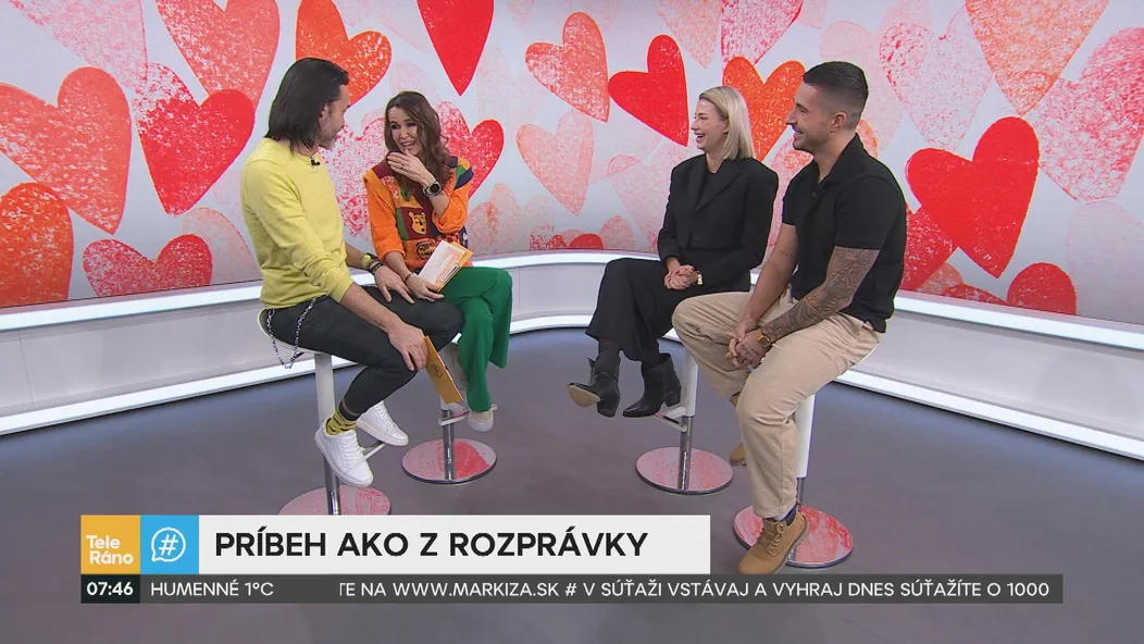 Laura a Martin v Teleráne.