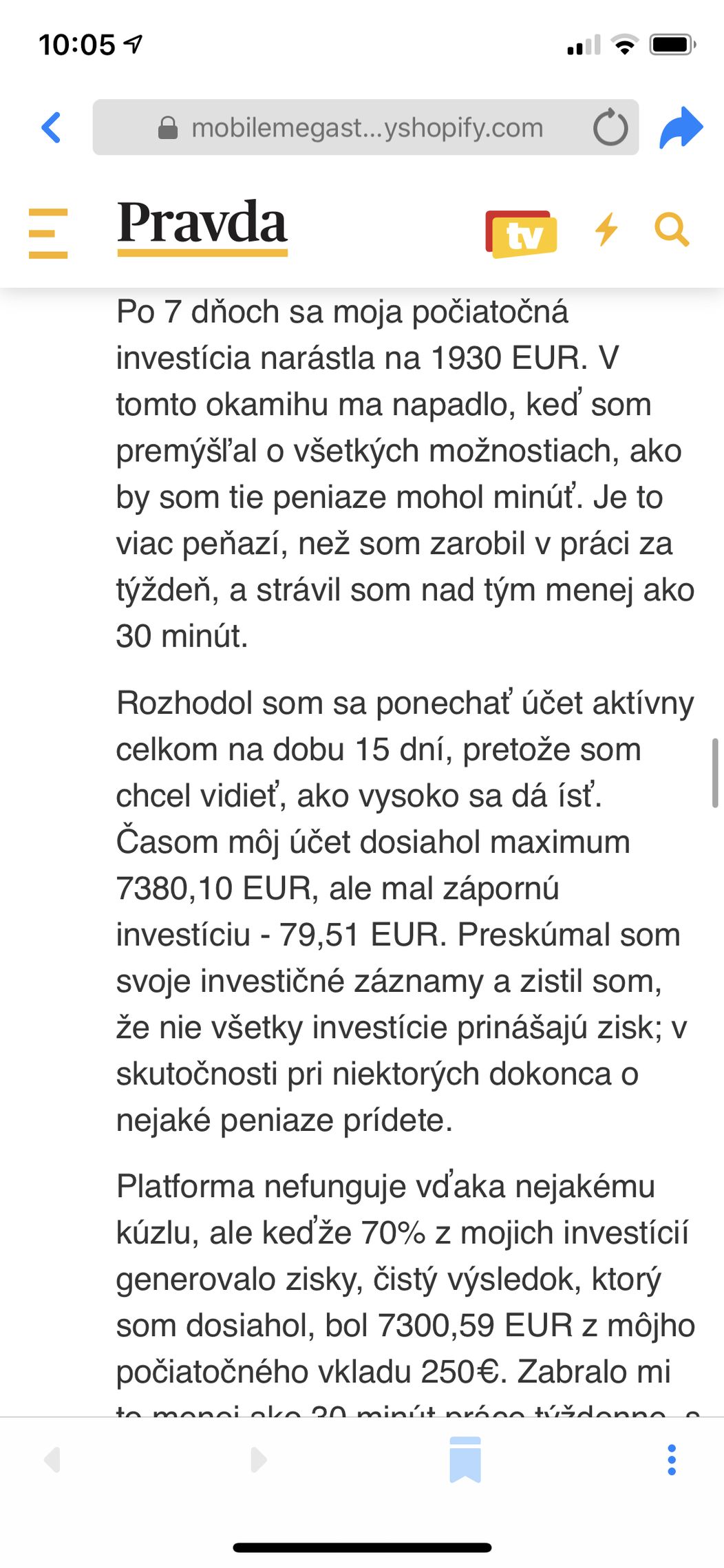 Nepravdivý článok