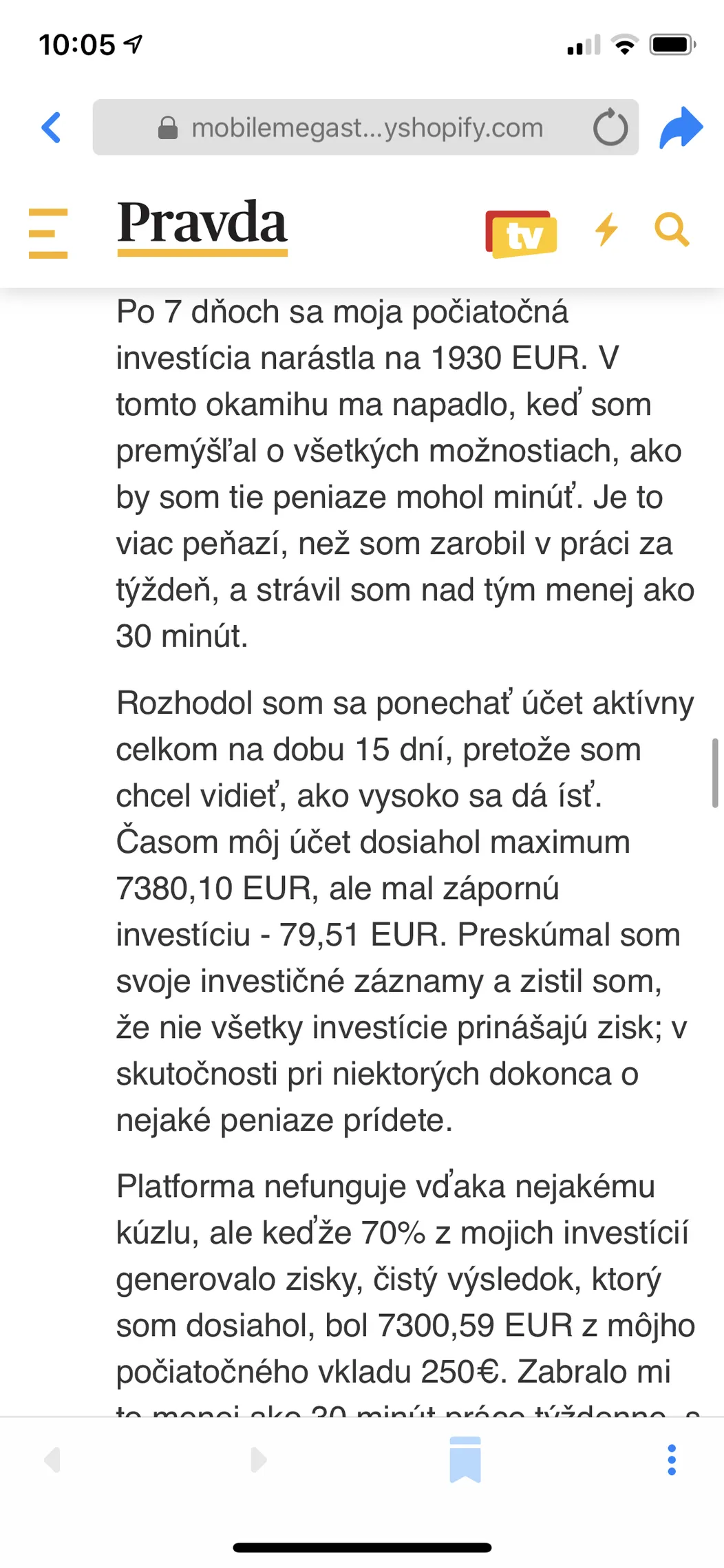 Nepravdivý článok