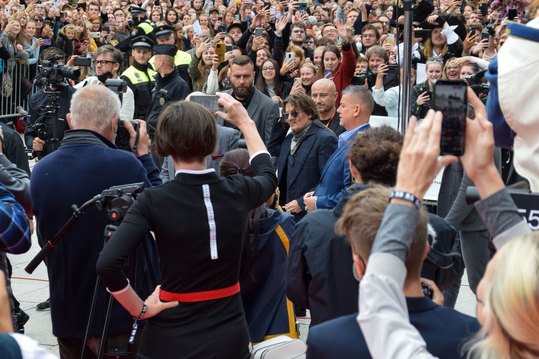 Johnny Depp na MFF KV