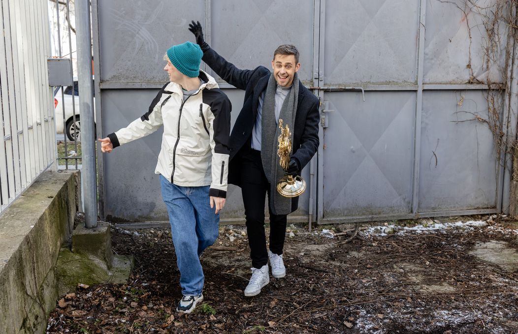 Vincent Navrátil a Adam Mišík
