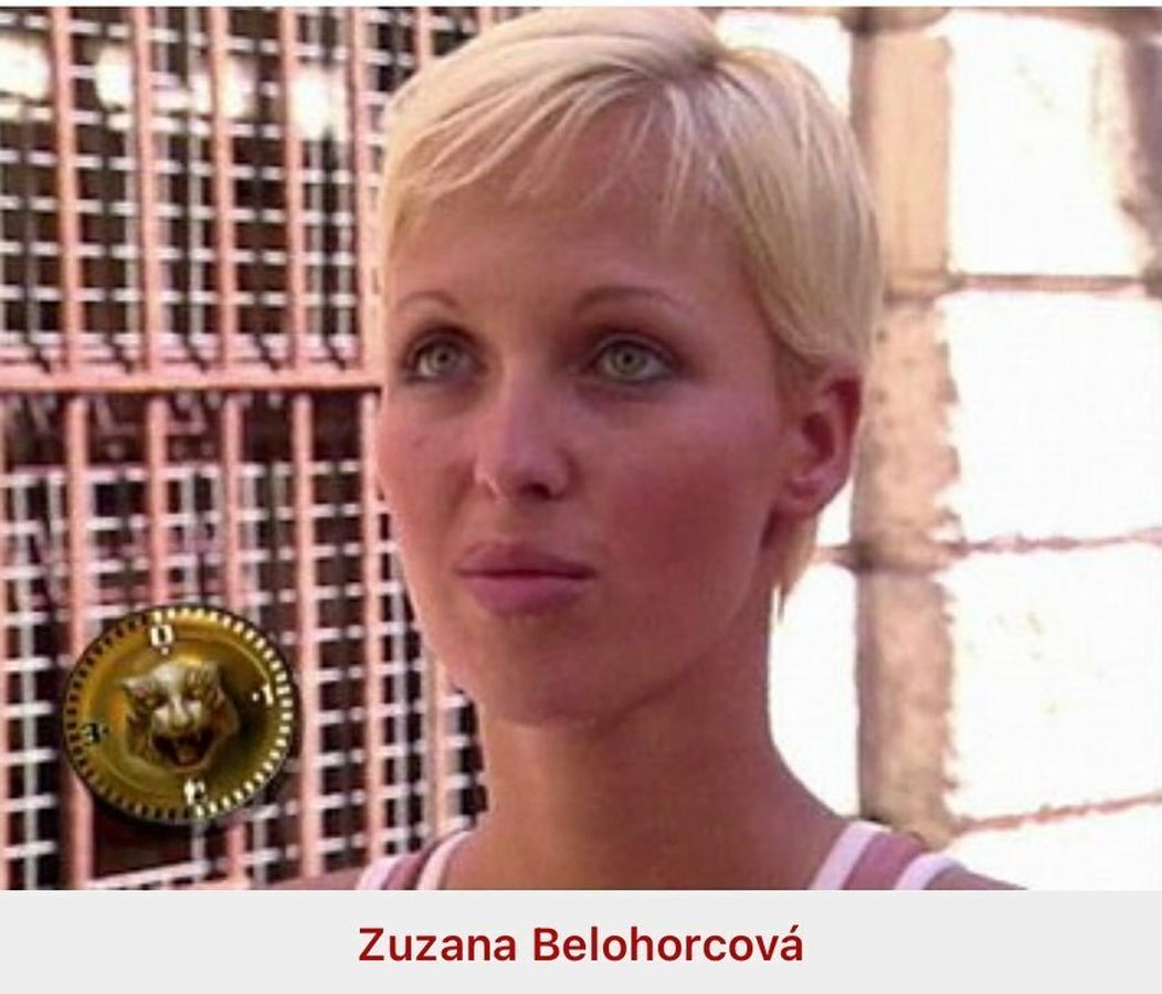 Zuzana Belohorcová v Pevnosti Boyard