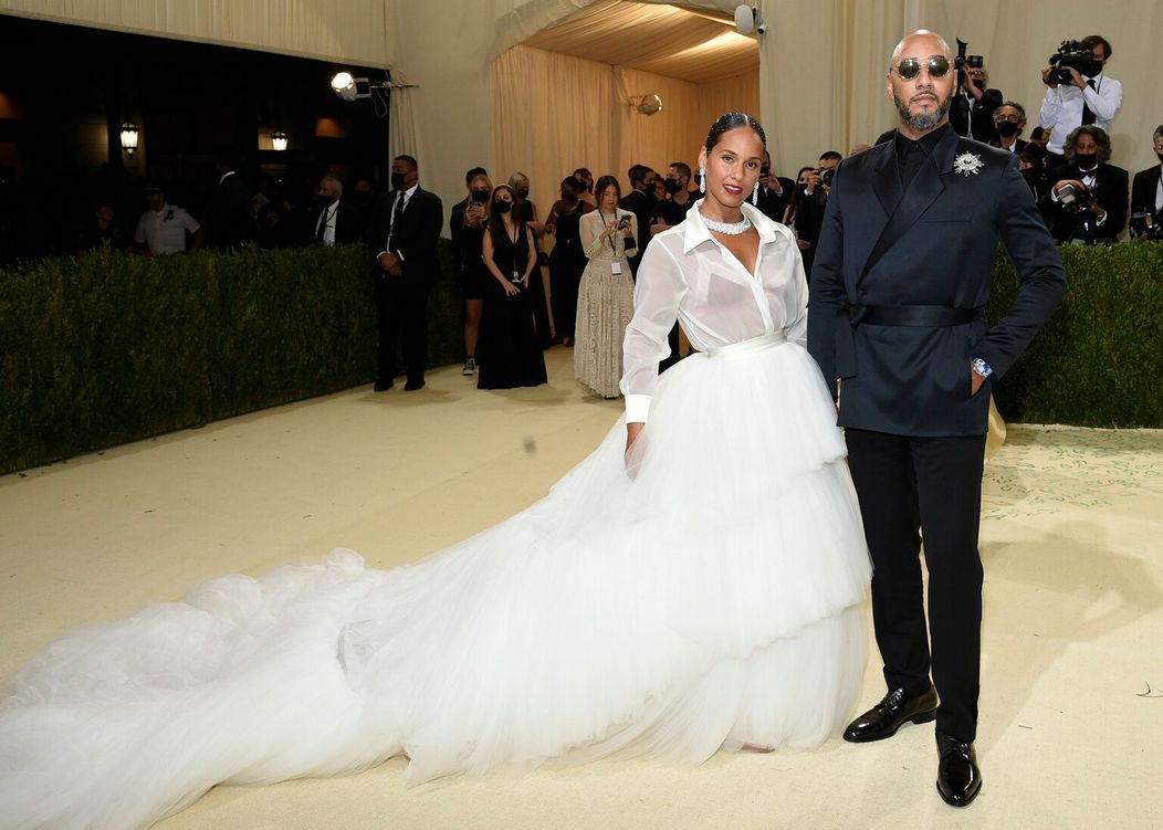 Alicia Keys a Swizz Beatz na MET Gala 2021