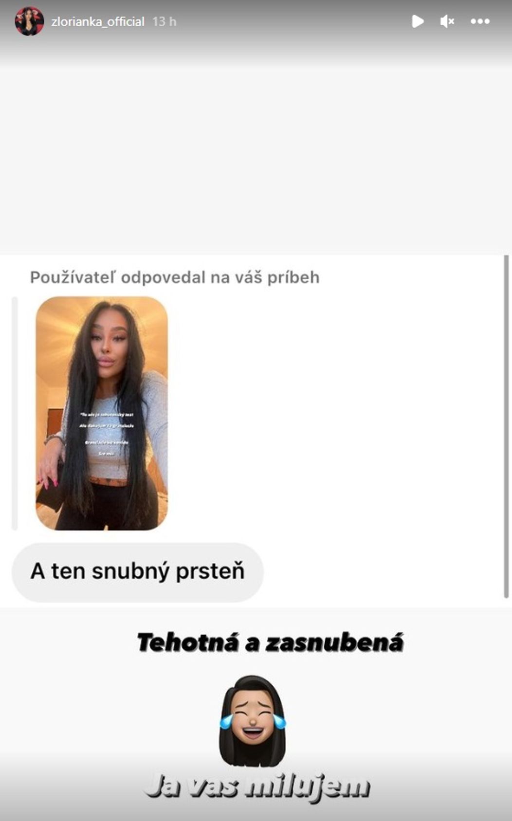 ... a údajné zasnúbenie