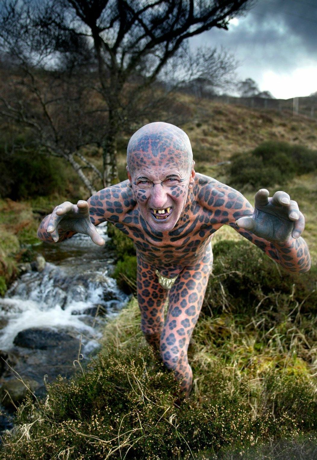 Upíria lady Maria Jose Cristerna je držiteľkou primátu Žena s najväčším počtom telesných modifikácií na americkom kontinete