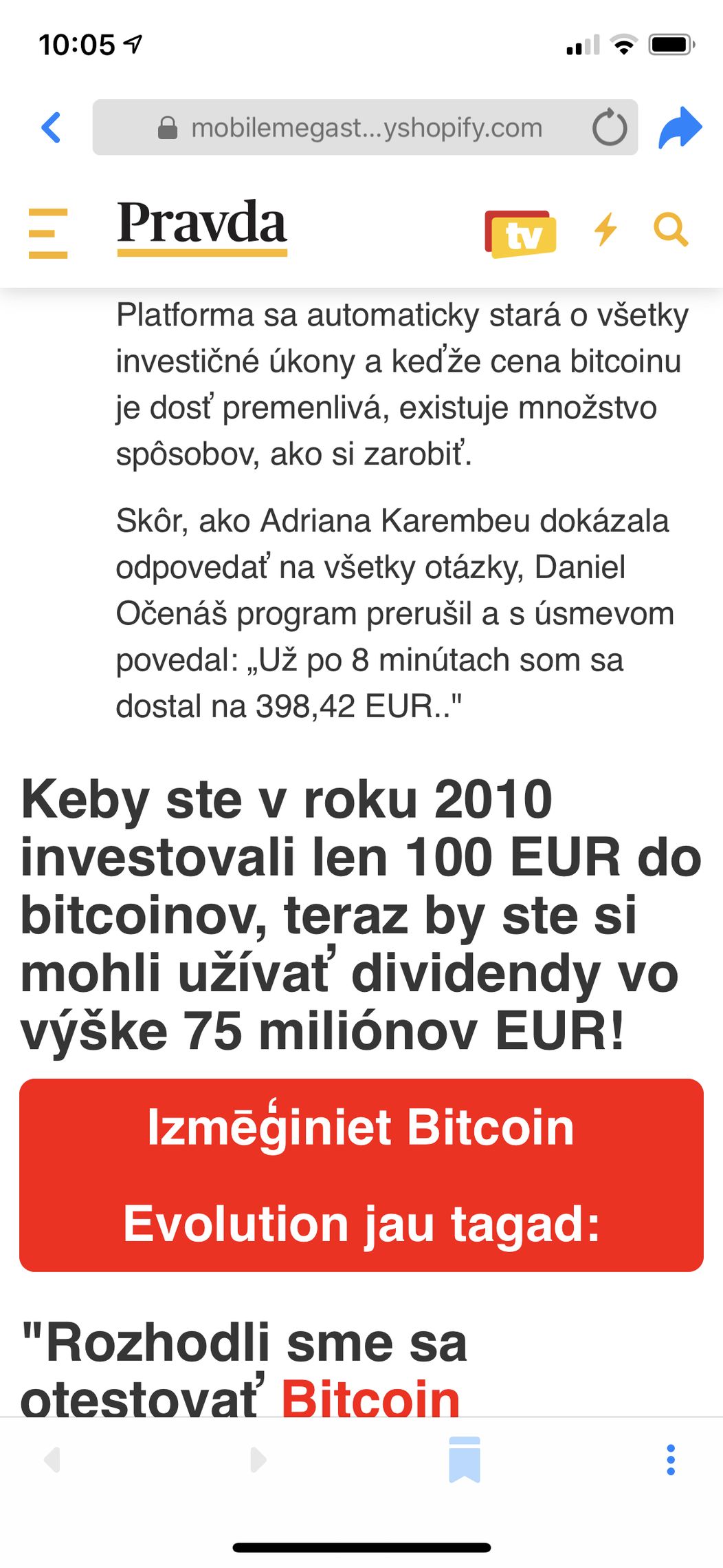 Nepravdivý článok