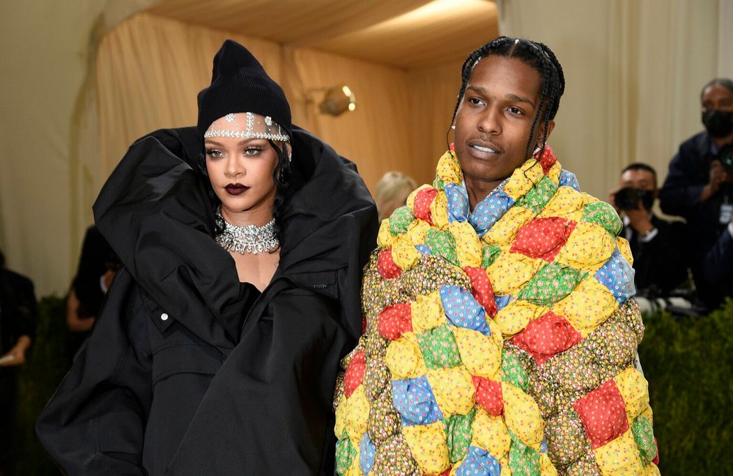 Rihanna a ASAP Rocky na MET Gala 2021