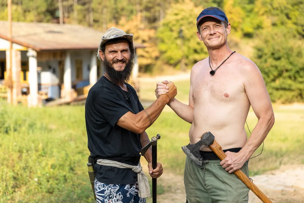 Hoku Kamaaina Nezdoba a Adam Rohárik v šou Farma