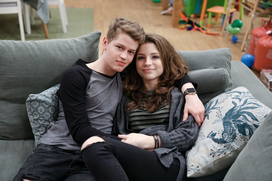 Oliver Oswald ako Luky a Zuzka Kraváriková alias Dorota