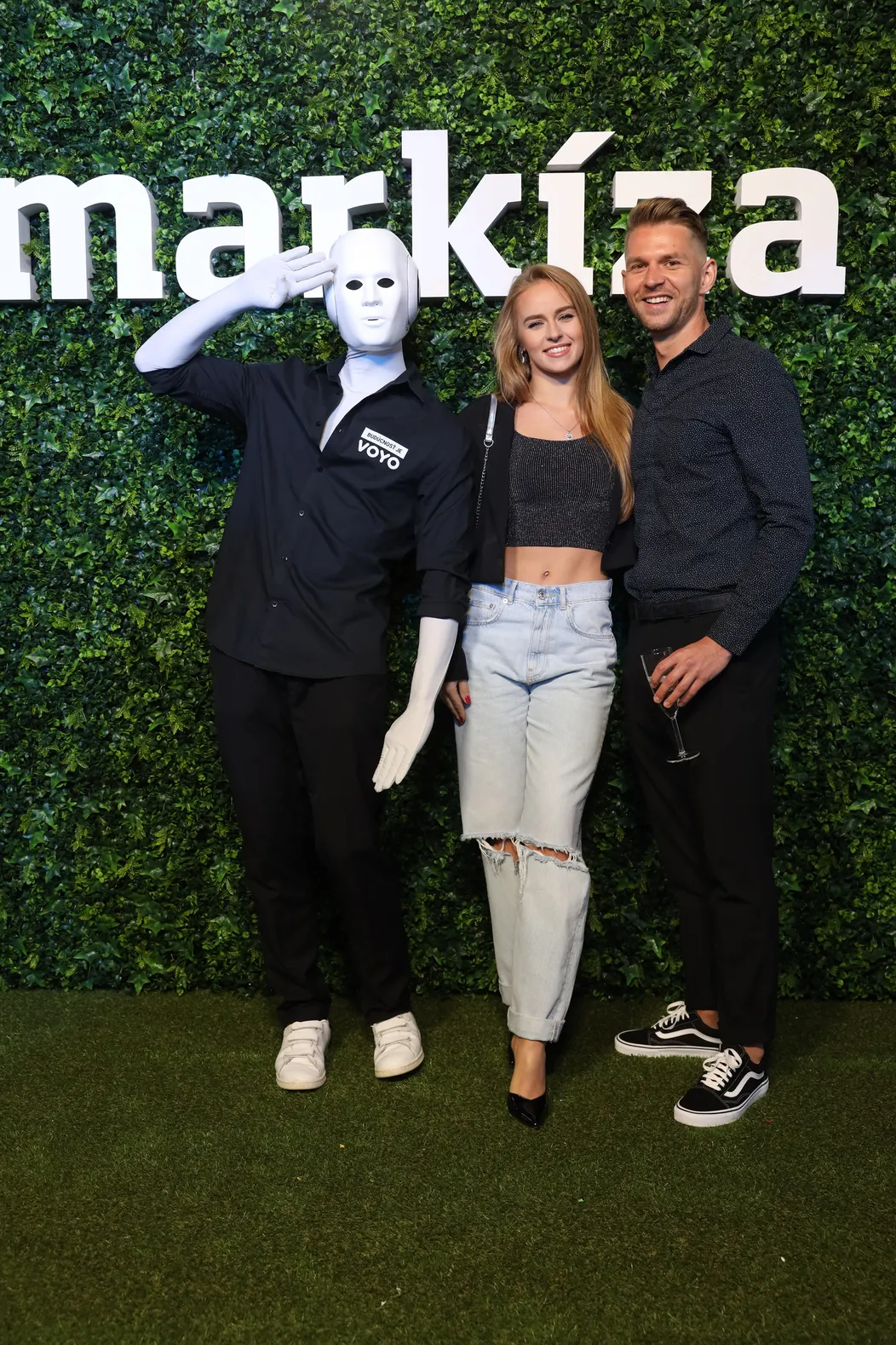 Xénia a Lukáš na media párty TV Markíza