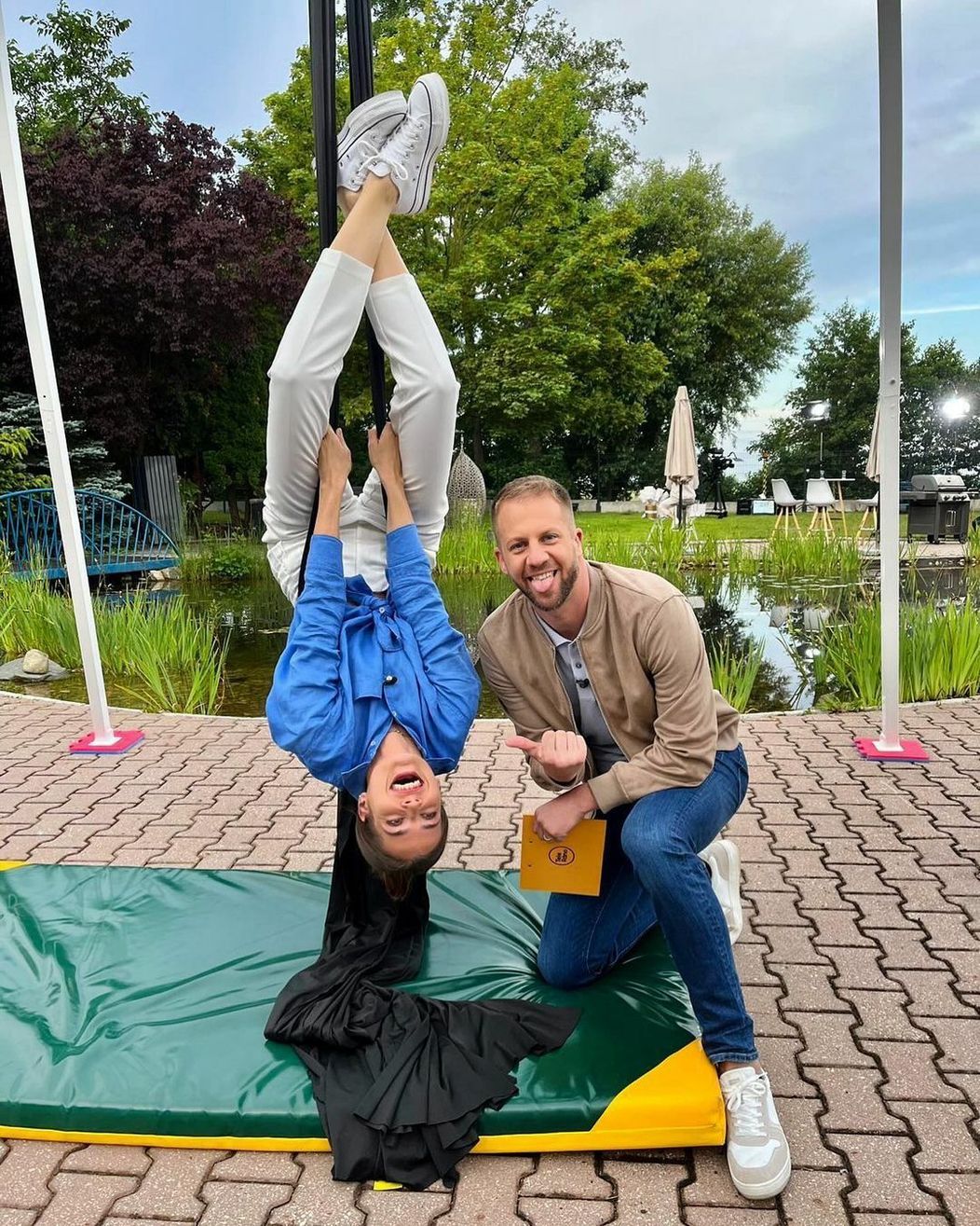 Lucia Hlaváčková a Matúš Krnčok v Teleráne